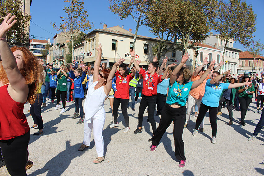 Marche pour la paix - Danse Place Morgan