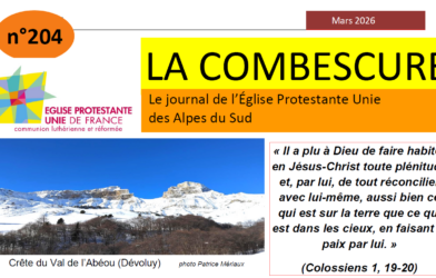 Le premier numéro 2026 de la COMBESCURE est parue …